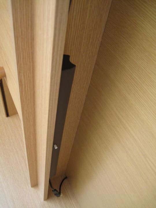 Fehlende Lampe im Bett! Pension Haus Paulsen