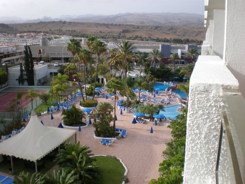 Ausblick von 4. Stock Gran Canaria Princess