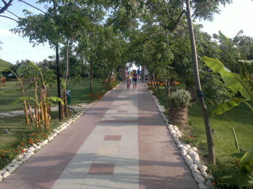 Weg zum Strand Belek Beach Resort Hotel