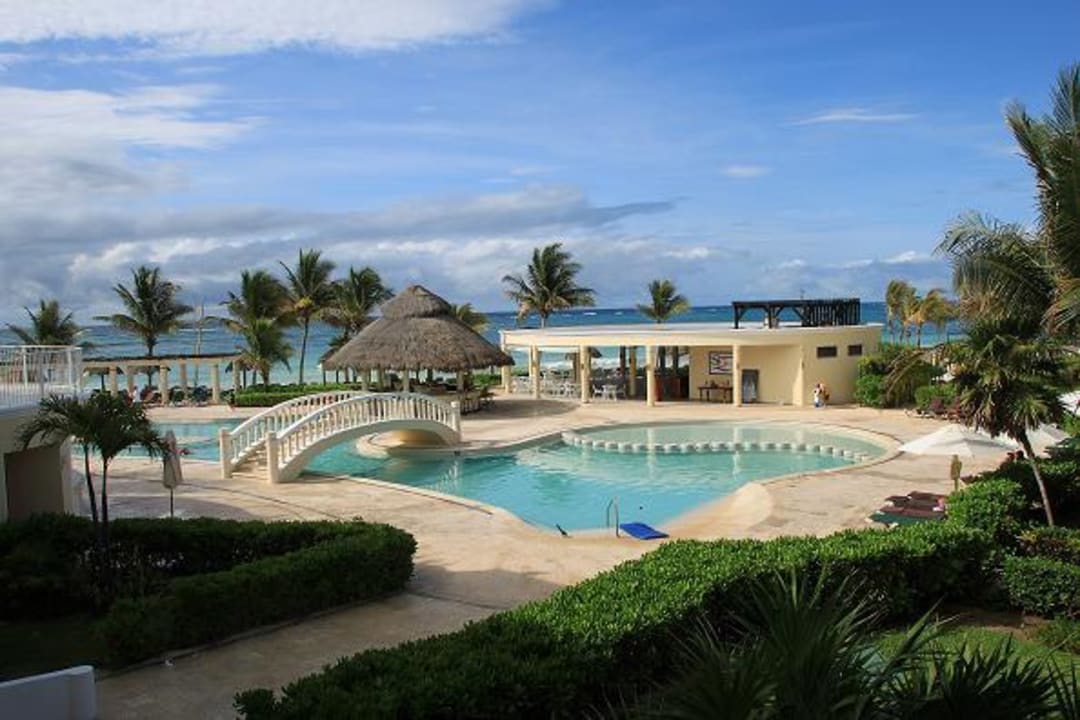 Ausblick aus unserem Zimmer Dreams Tulum Resort & Spa