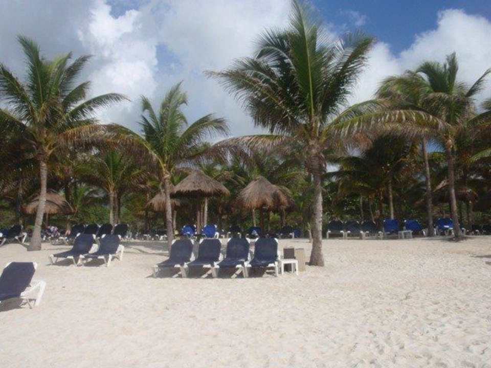Liegen am Strand Grand Palladium Kantenah Resort & Spa