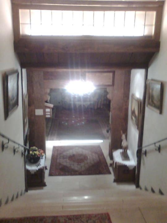 Treppe runter Badhotel Sternhagen