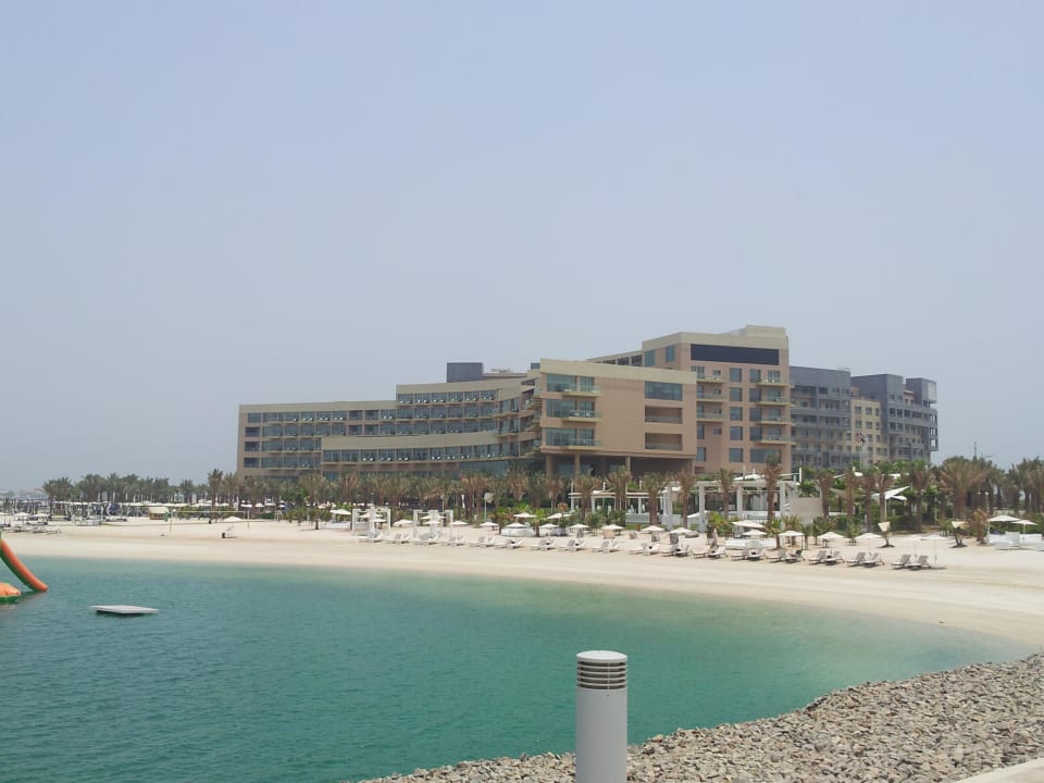 Hotel von Landzunge aus Rixos The Palm Hotel & Suites