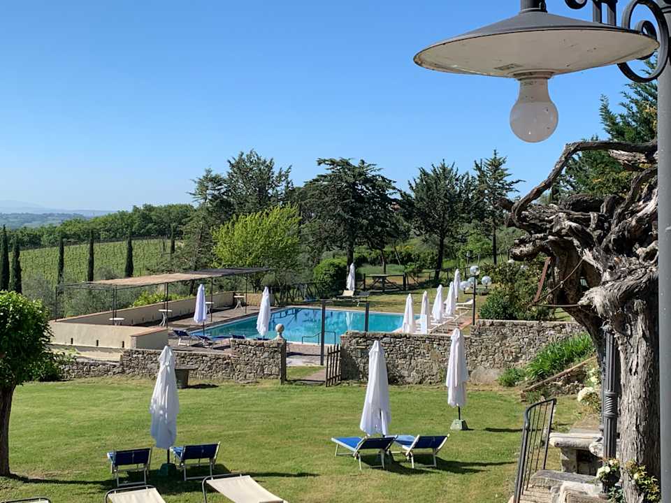 Gartenanlage Hotel Fattoria Casafrassi Albergo