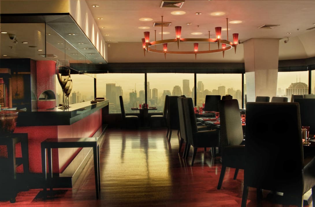 Das Restaurant im obersten Stockwerk The Landmark Bangkok