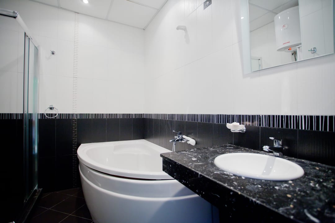 Badezimmer Blue Pearl