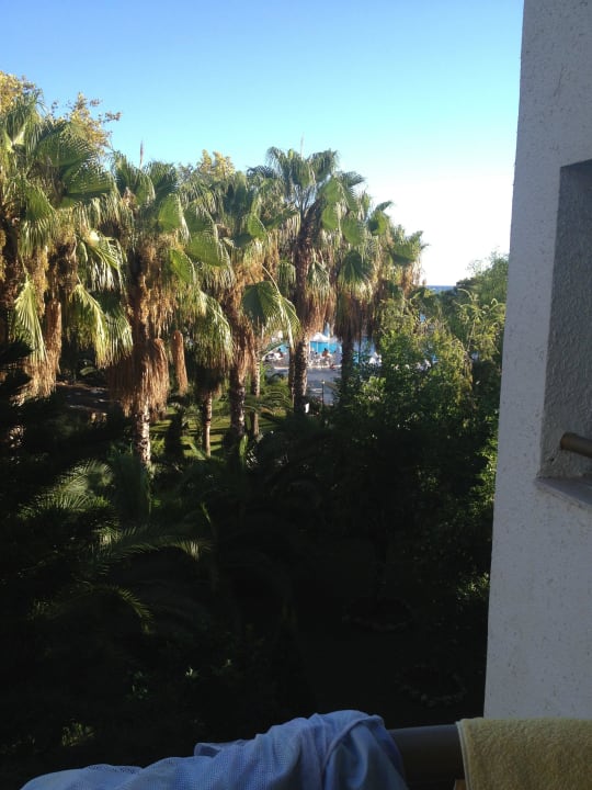 Unserer Ausblick vom Balkon Botanik Hotel & Resort