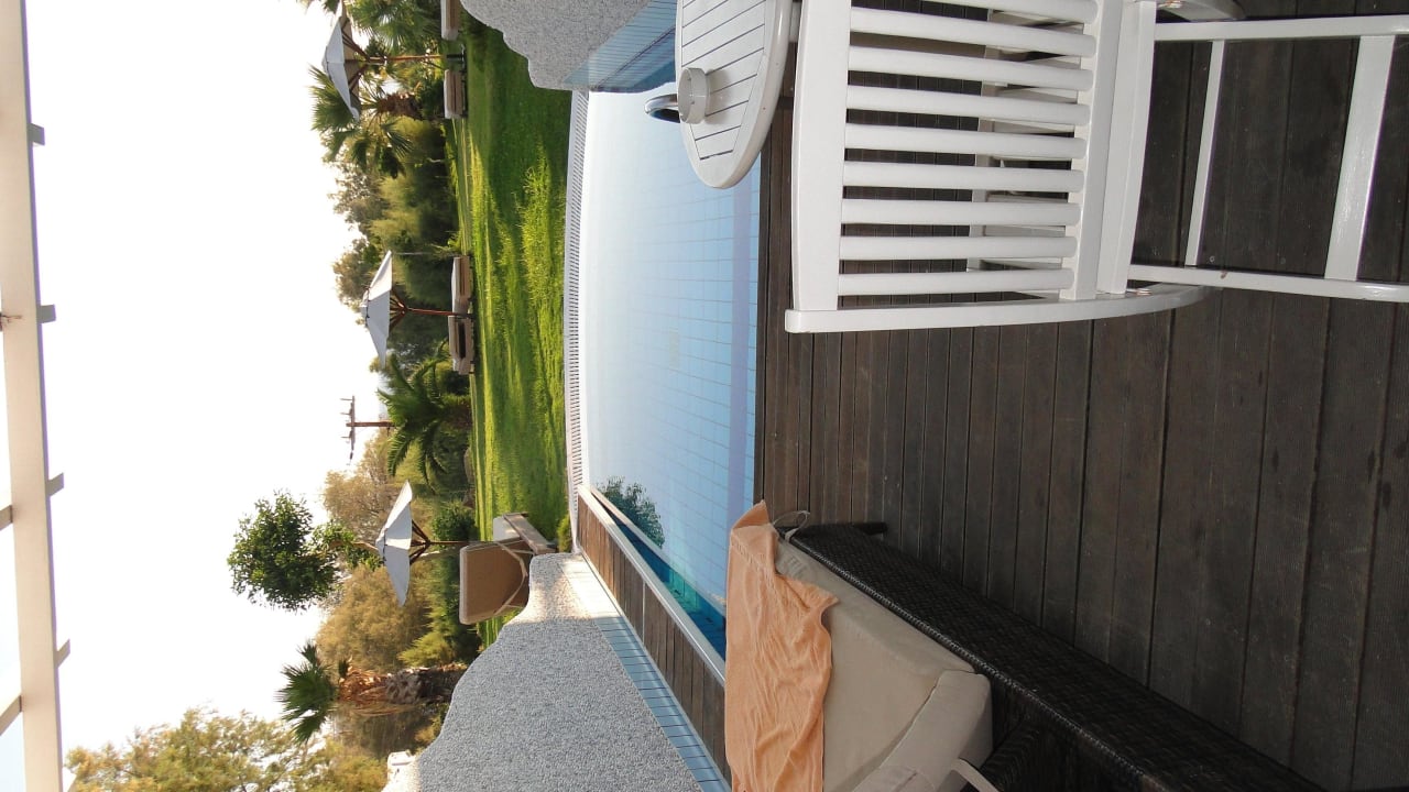 Terrasse und Privatpool Myconian Imperial Resort & Thalasso Spa Centre