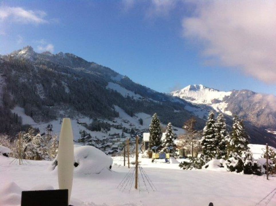Ausblick von der Terrasse des Restaurants Seeblick Höhenhotel