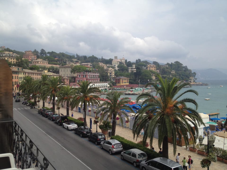 Blick von Balkon Hotel Lido Palace