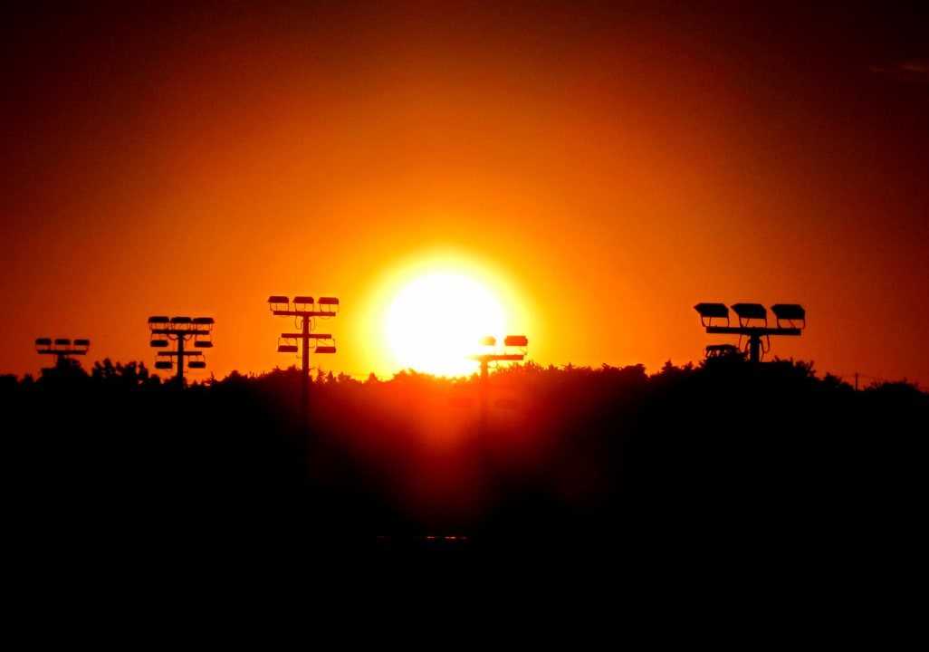 Vom Balkon 21:30 am 1.8. ROBINSON QUINTA DA RIA