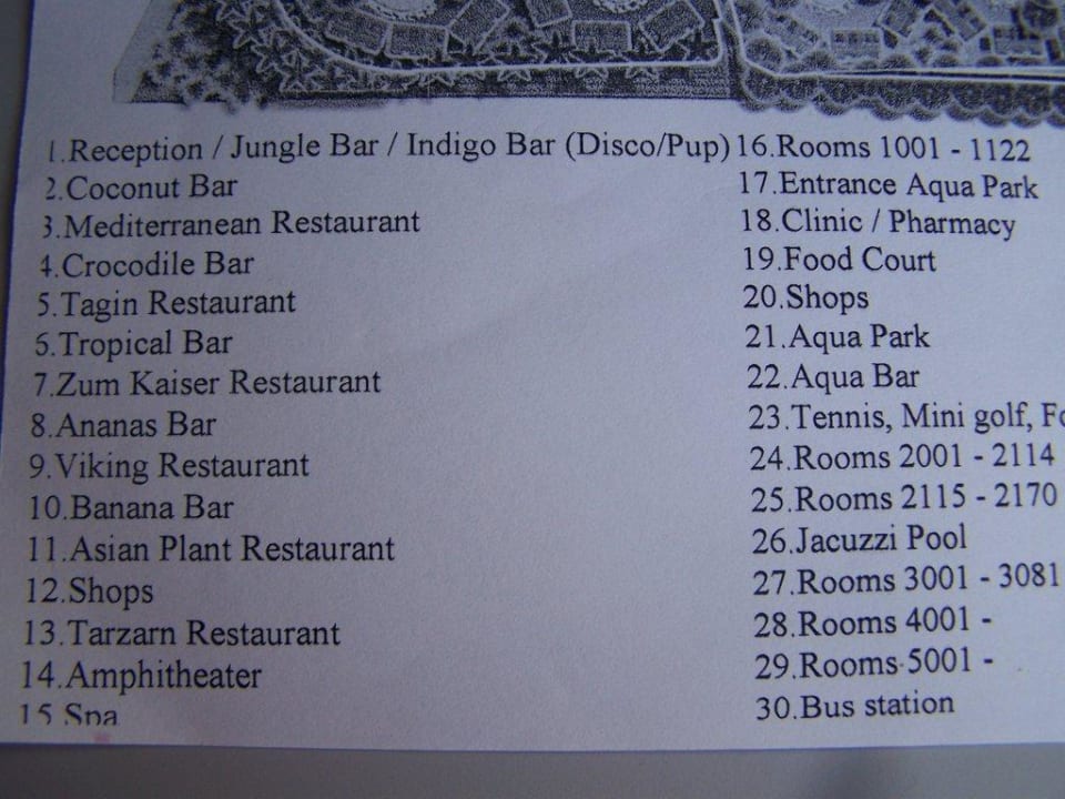 Hotelplan vom Jungle Park Pickalbatros Jungle Aqua Park Resort - Neverland Hurghada