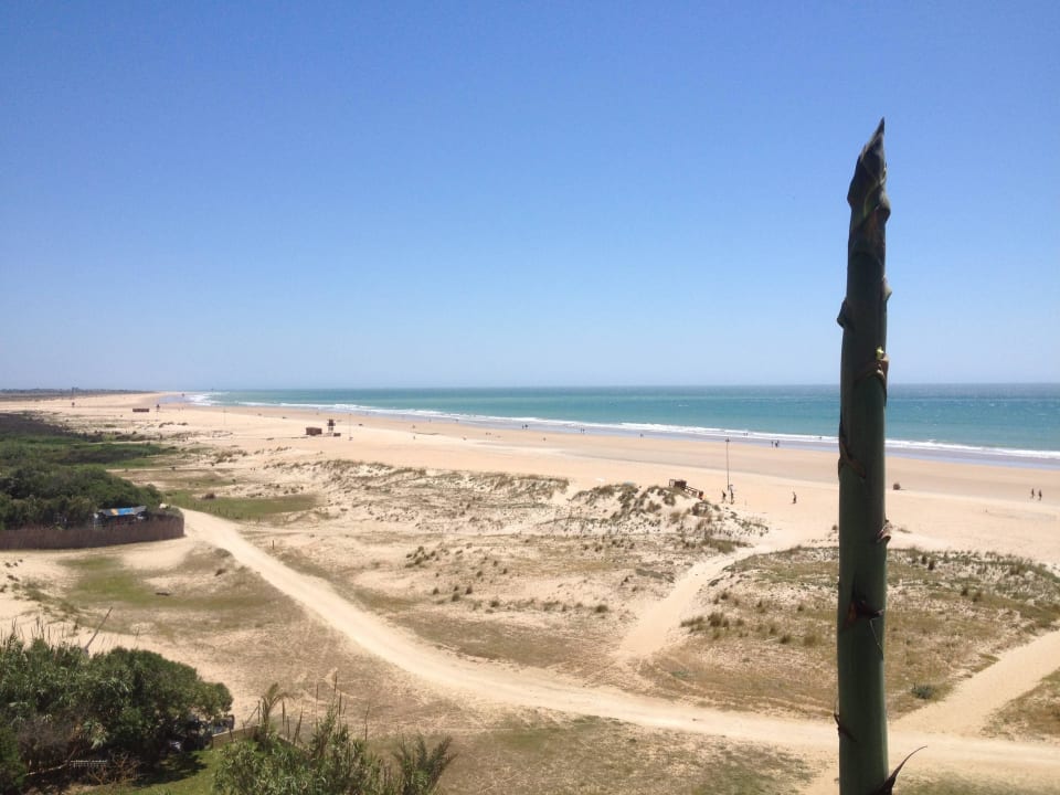 Strandausblick vom Hotel  Fuerte Conil-Resort