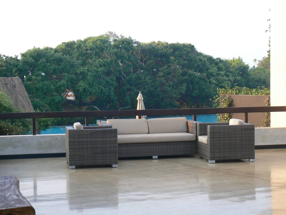 Sitzecke in der Lobby Hotel Jetwing Yala