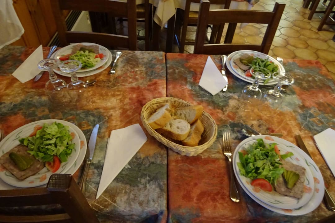 Jeden Abend, gutes Eassen Hotel Bienvenu