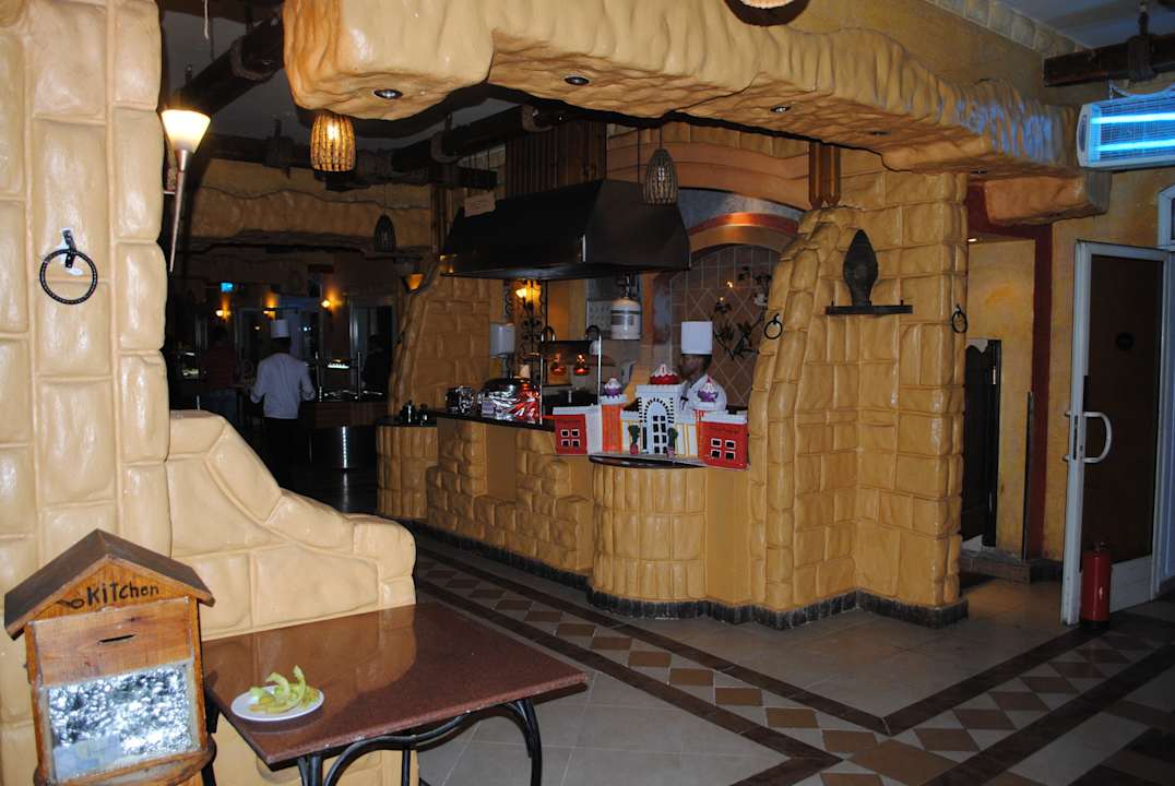 Restauracja główna Pickalbatros Alf Leila Wa Leila Resort - Neverland Hurghada