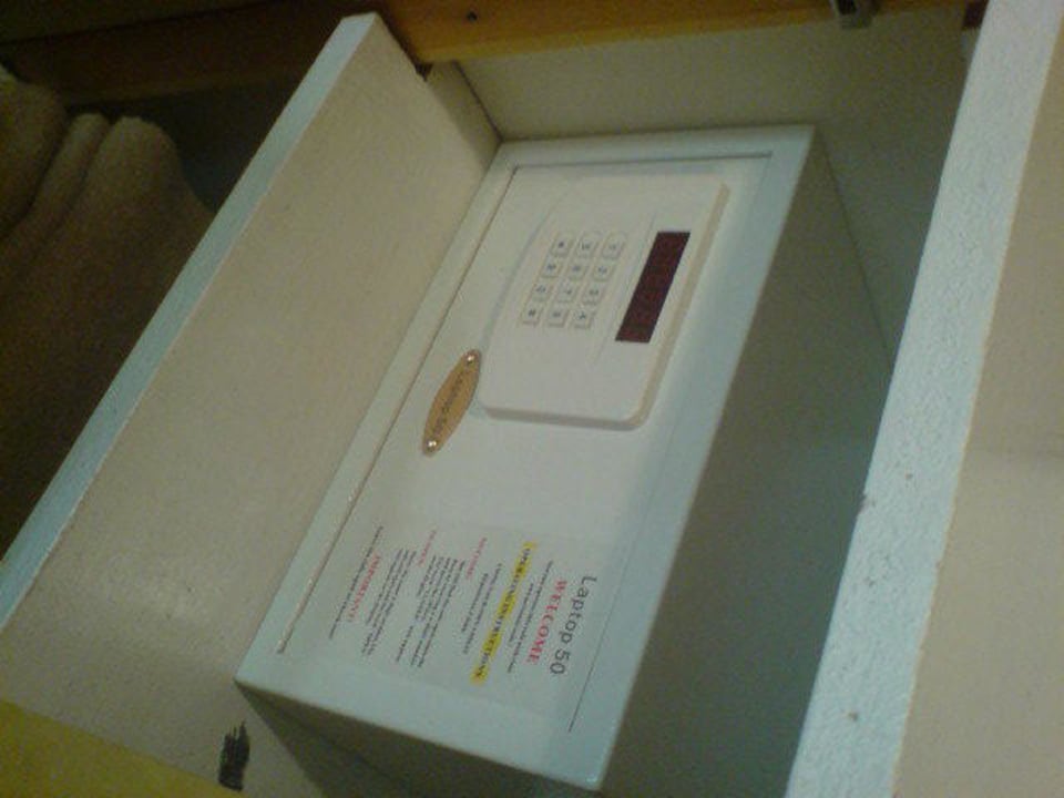 Safe im Bungalow  Hotel Country Club Castelfusano