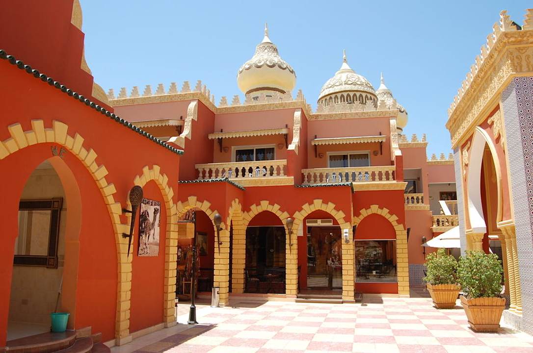 Innenhof Pickalbatros Alf Leila Wa Leila Resort - Neverland Hurghada