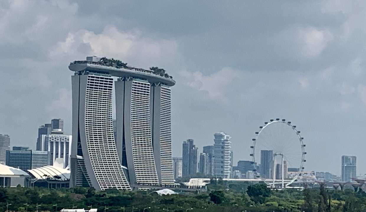 Außenansicht Marina Bay Sands
