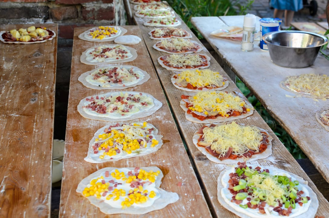 Pizzabacken Familienbauernhof König