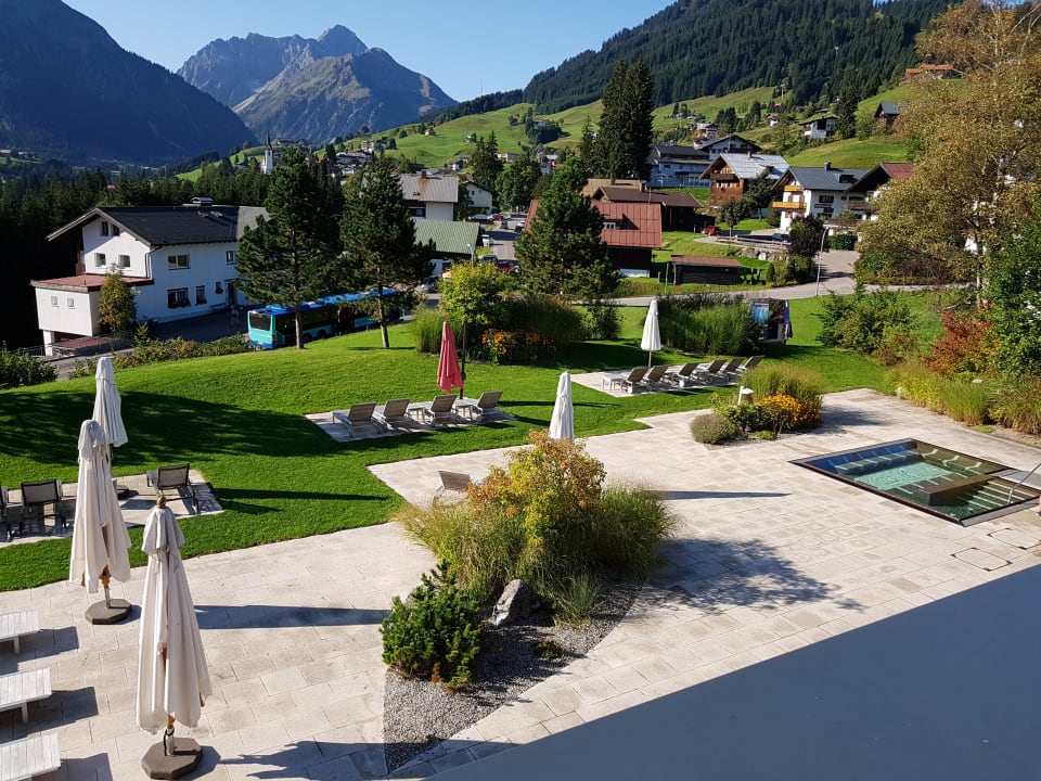 Gartenanlage A-ROSA Ifen Hotel Kleinwalsertal