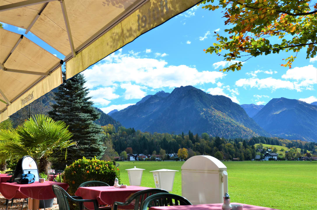 Ausblick Hotel Café Fuggerhof