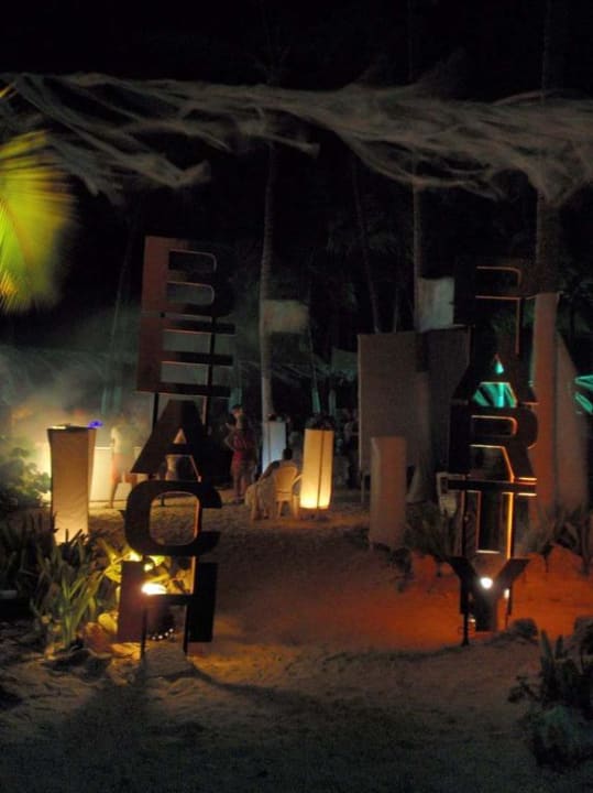 Beach Party am Strand Catalonia Royal Bavaro - Adults only