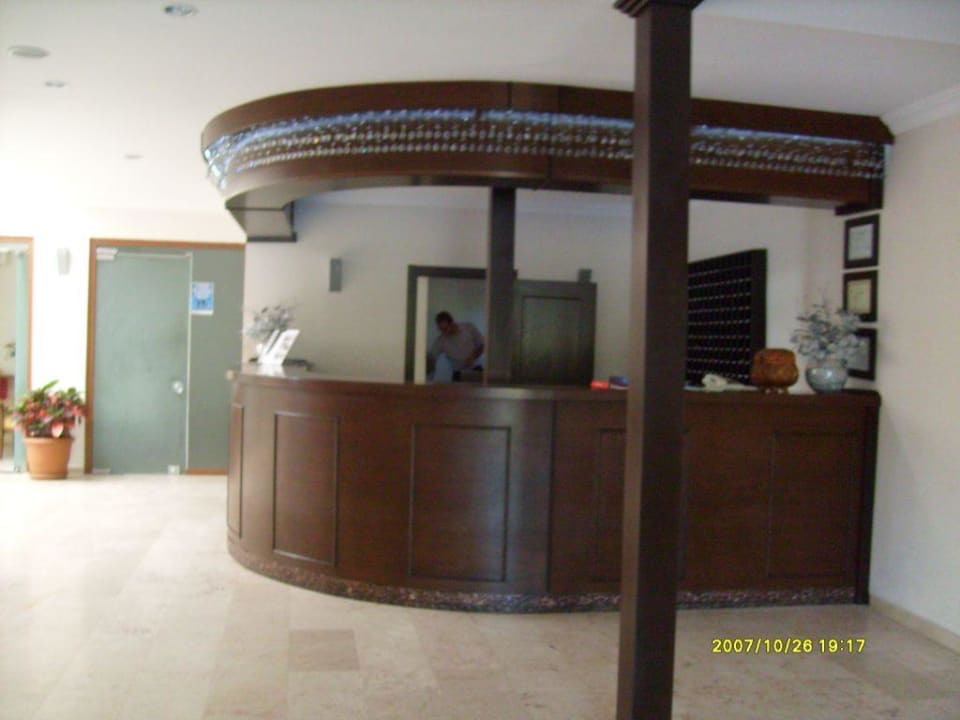Eingang Rezeption Sun Club Hotel