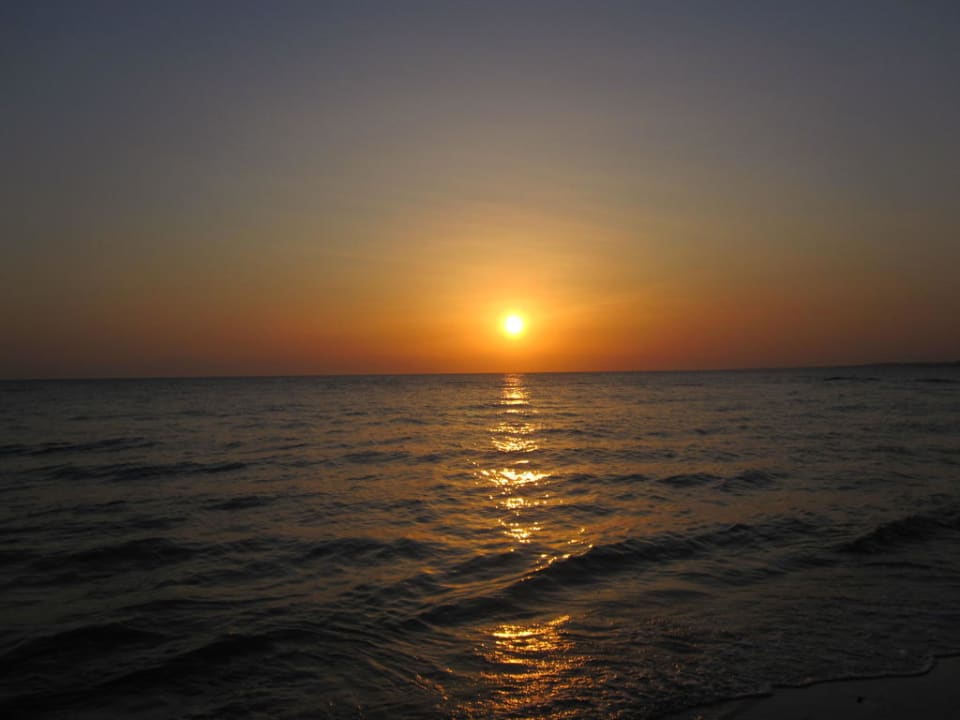 Sonnenuntergang am Strand Side Alegria Hotel & Spa - Adults only +16