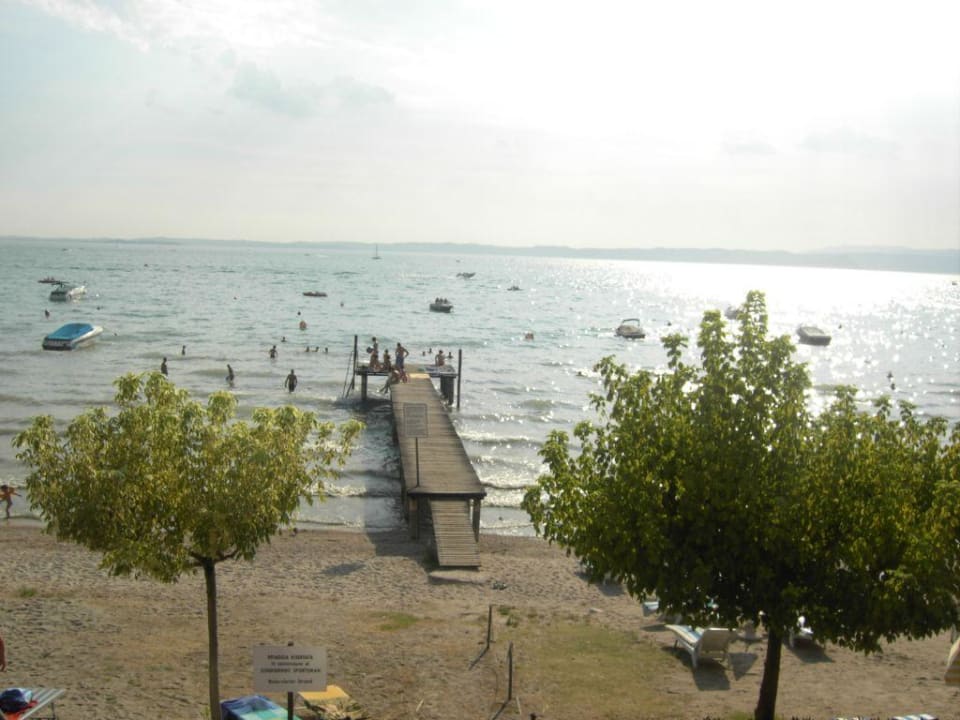 Blick auf den Gardasee Hotel Sportsman