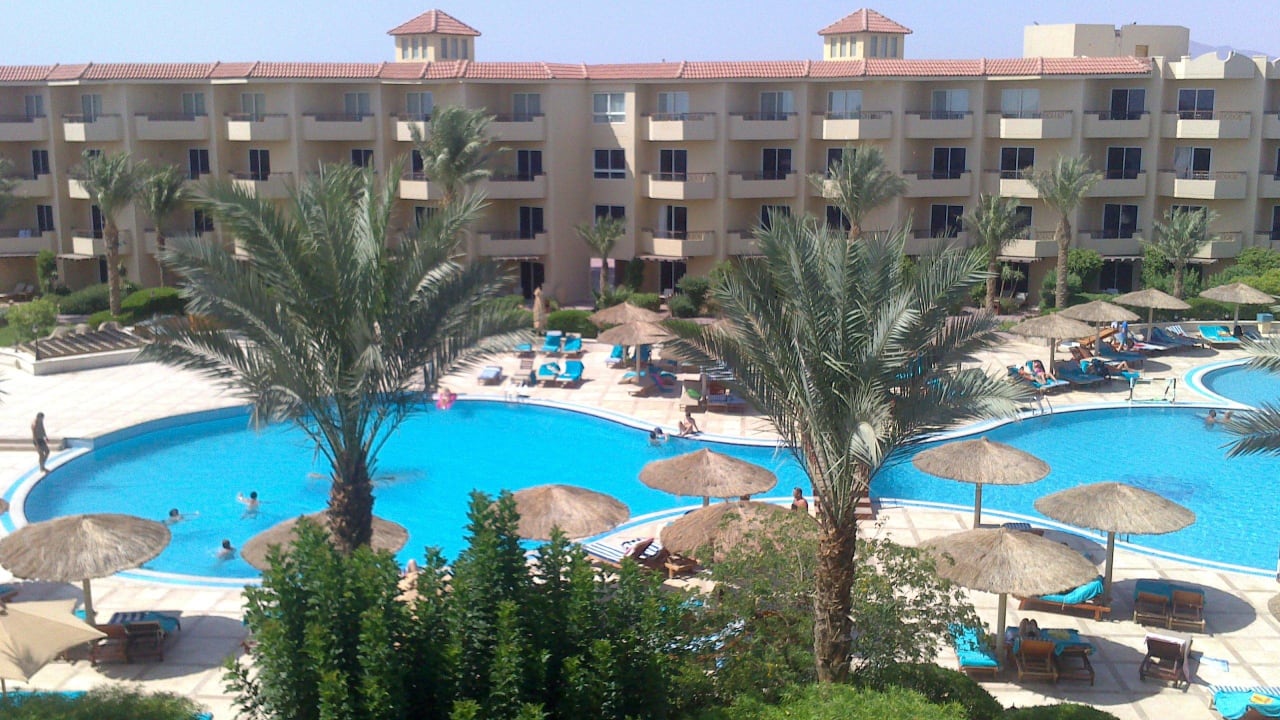 Zimmerausblick Amwaj Beach Club Abu Soma Resort