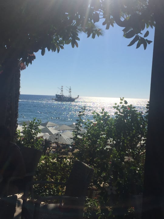 Ausblick Aska Hotel Just in Beach