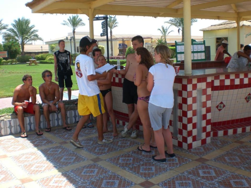 Poolbar am Animationspool Pickalbatros Dana Beach Resort - Hurghada