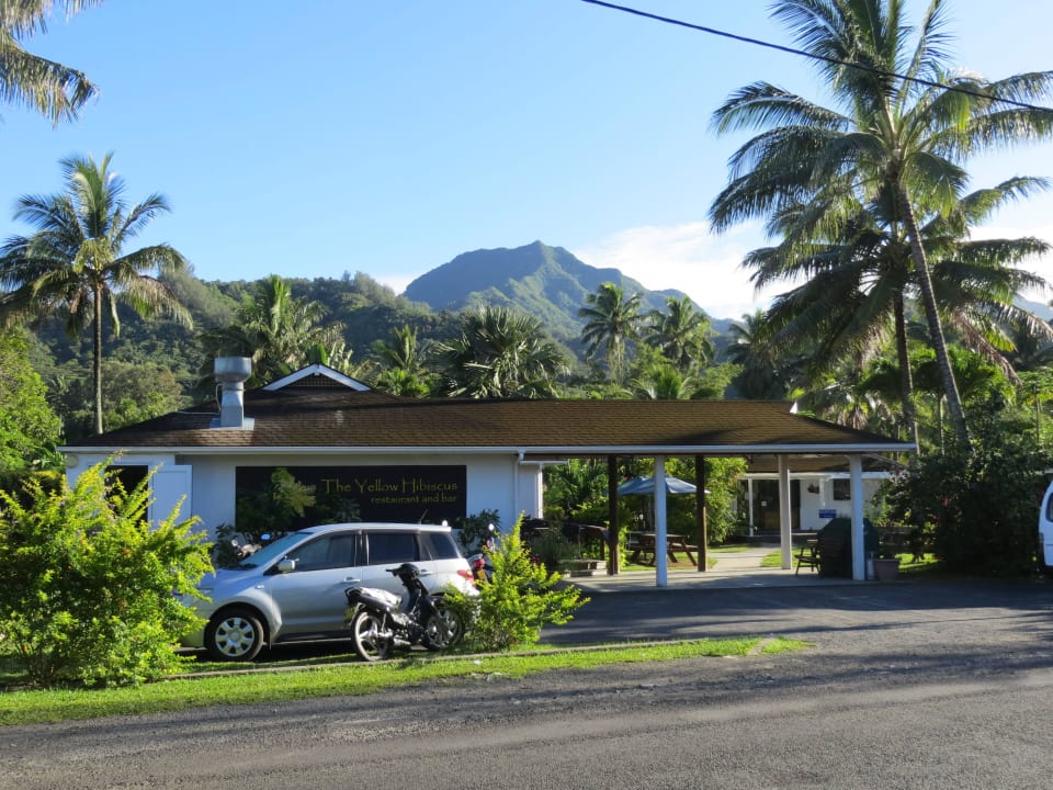 Eingang Palm Grove Resort