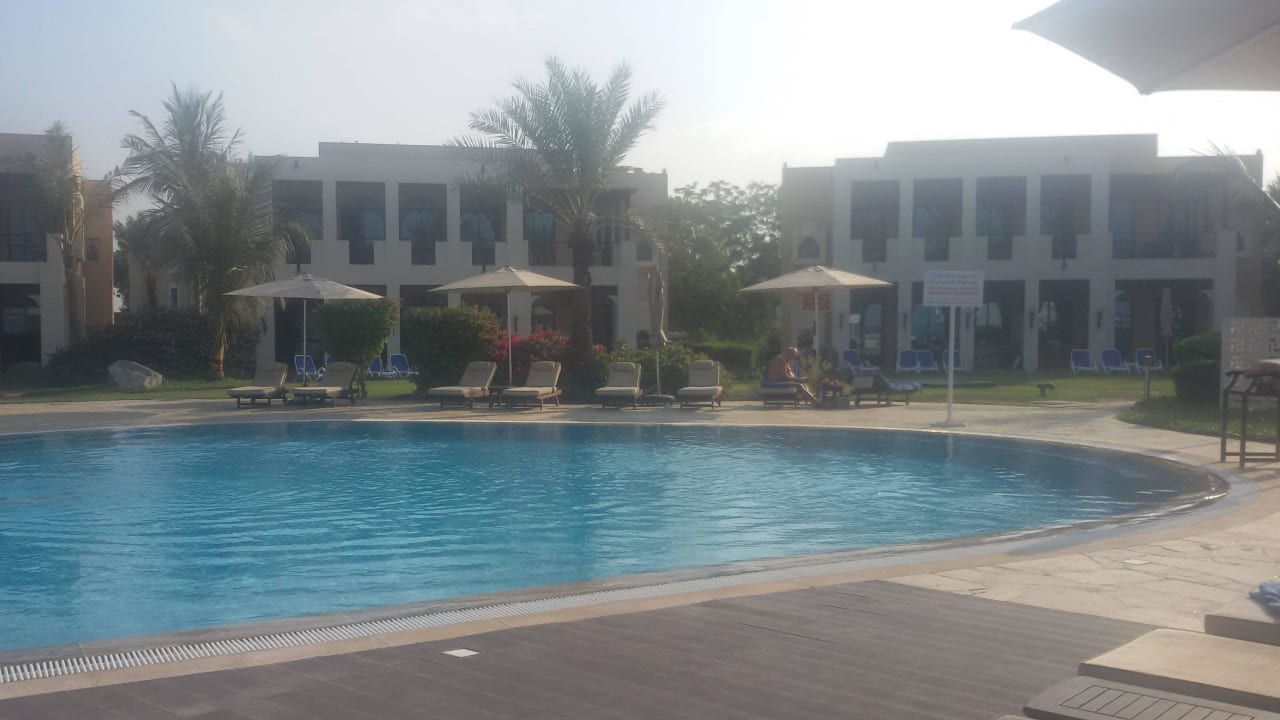 Pooll mit Chalets Rixos Al Mairid Ras Al Khaimah