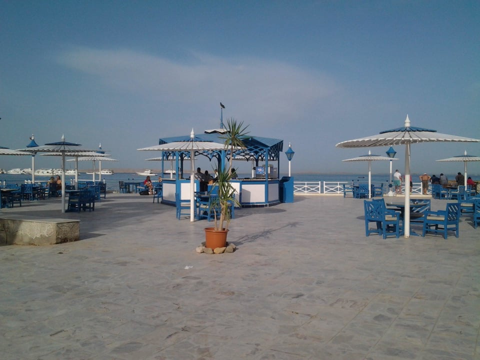 Blue Slide am Strand The Grand Hotel Hurghada