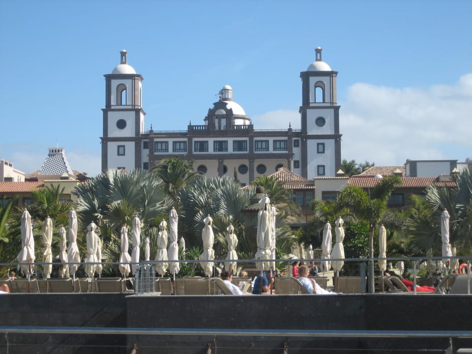 Blick von der Promenade Lopesan Villa del Conde Resort & Thalasso