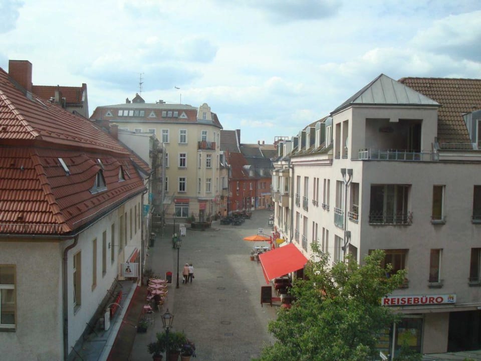 Blick aus Zimmer auf Altstadt Spandau Hotel Lindenufer Berlin