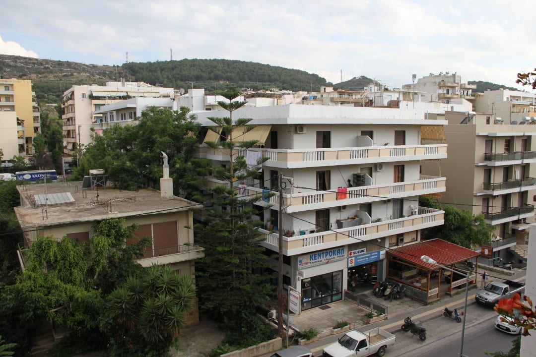 Вид с балкона Atrium Ambiance Hotel