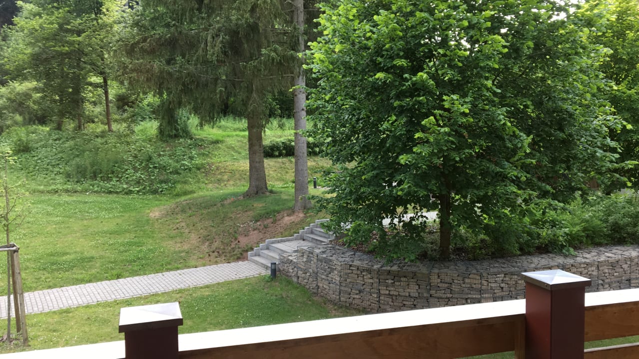 Ausblick Waldhotel Kalkhütte im alten Stolberg