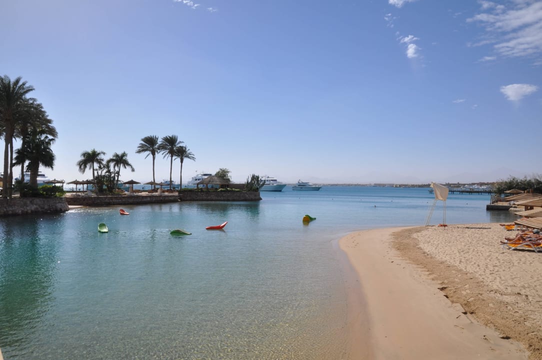 Schöner Sandstrand Marriott Hurghada Beach Resort