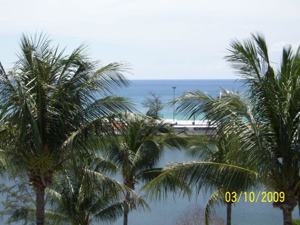 Blick vom Balkon Best Western Phuket Ocean Resort