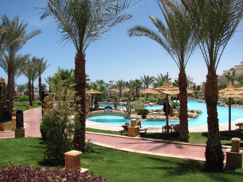 Вид на бассейн Pickalbatros Palace Resort