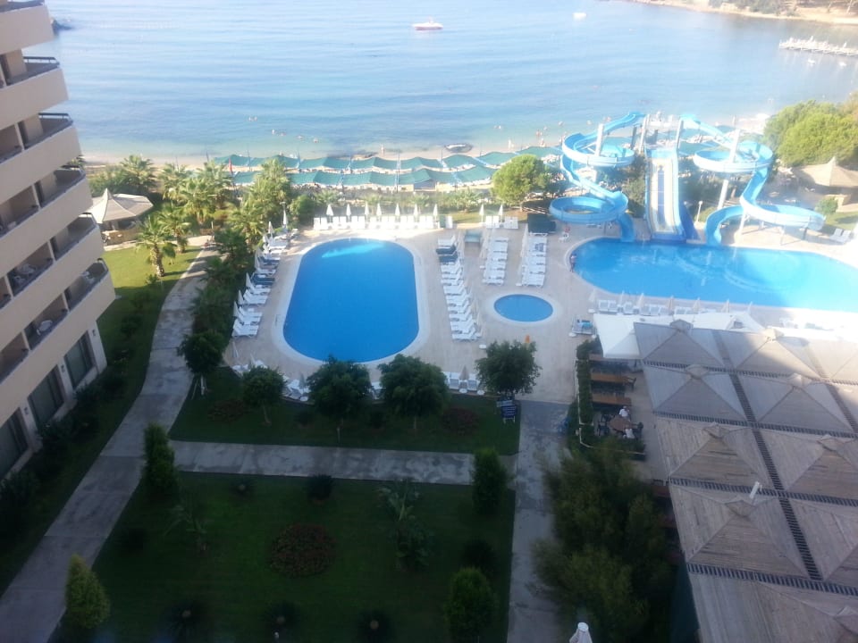Ausblick in die Bucht Özkaymak Select Resort Hotel