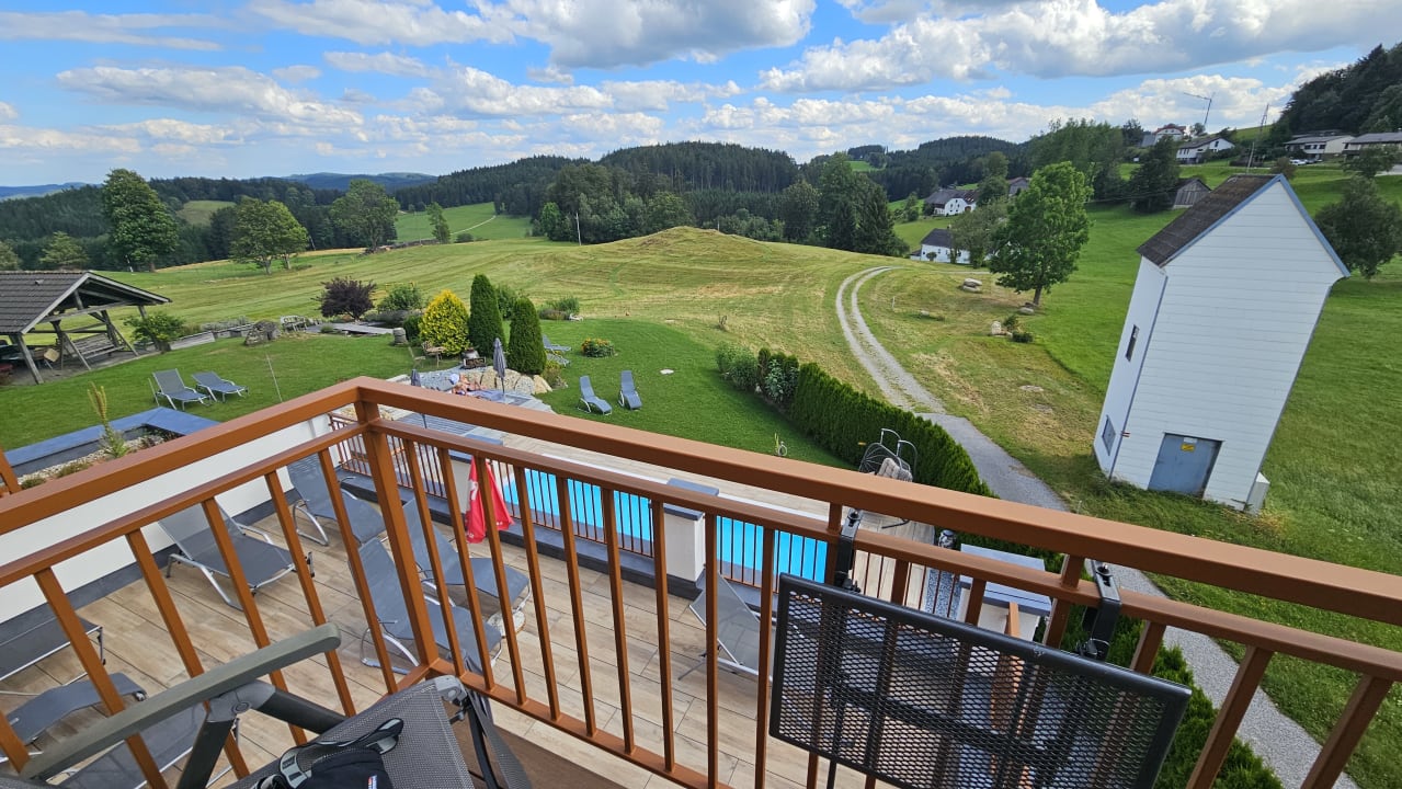 Ausblick Hotel Rockenschaub AUSZEIT 1000m über dem Alltag!