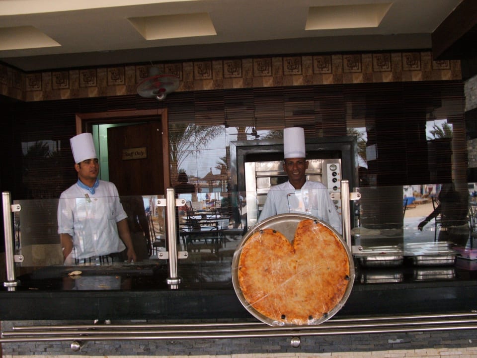 Neue Pizzastation Beach Albatros Resort
