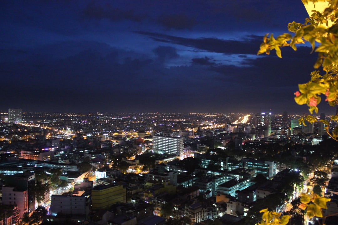 Abends 25 Etage  Hotel Windsor Plaza