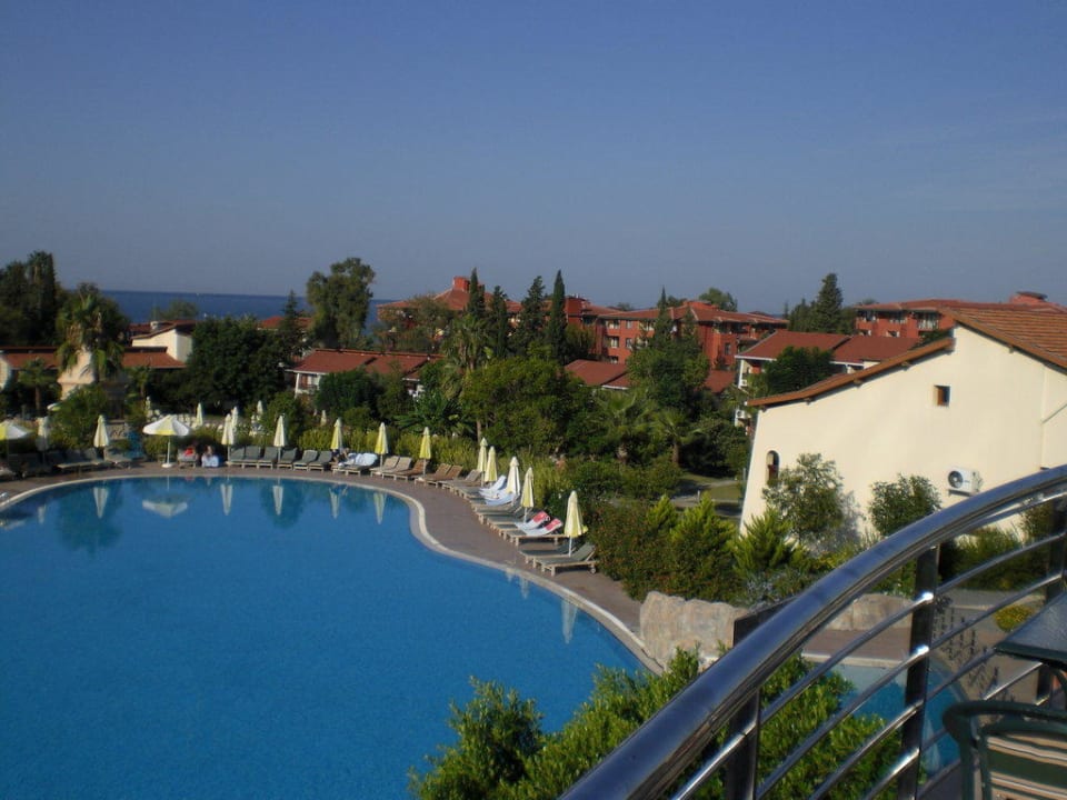 Aussicht von der Restaurantterrasse Horus Paradise Luxury Resort & Club
