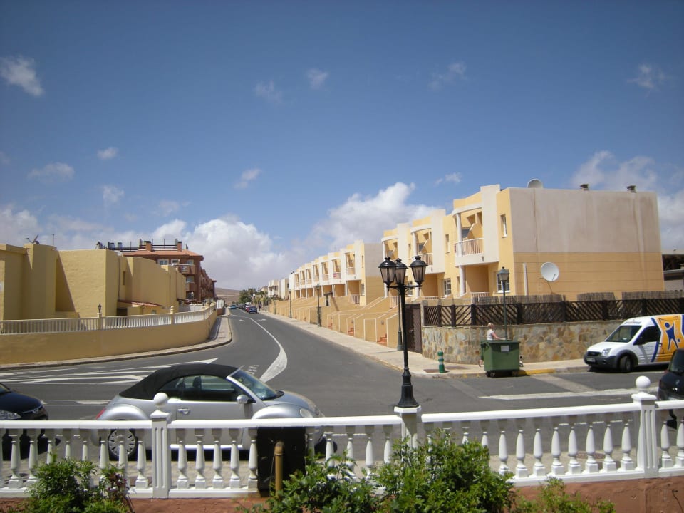 Ausblick vom Eingang Elba Castillo San Jorge & Antigua Suite Hotel