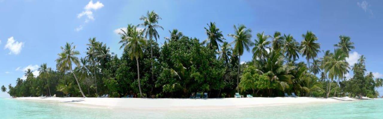 Panoramabild Meeru Maldives Resort Island